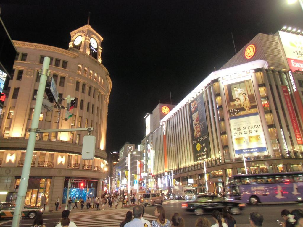 Hotel Monterey Ginza Tokió Kültér fotó