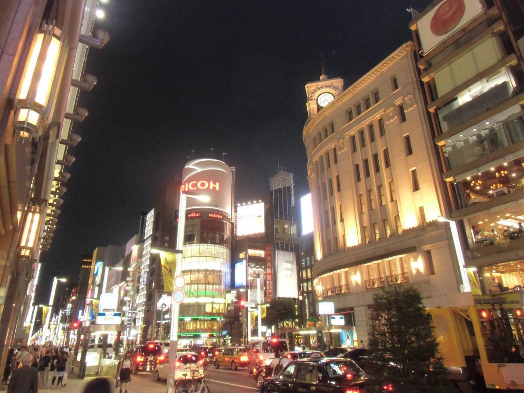 Hotel Monterey Ginza Tokió Kültér fotó